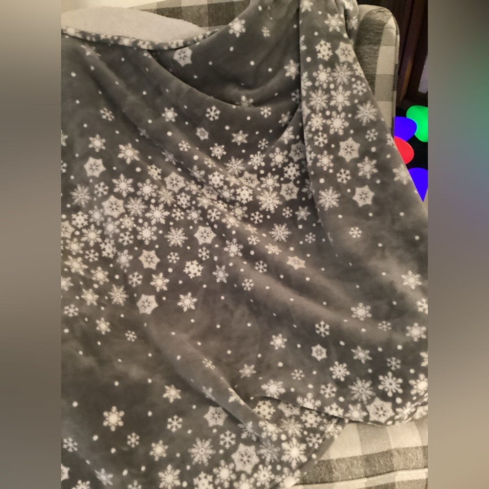 Christmas throw blanket